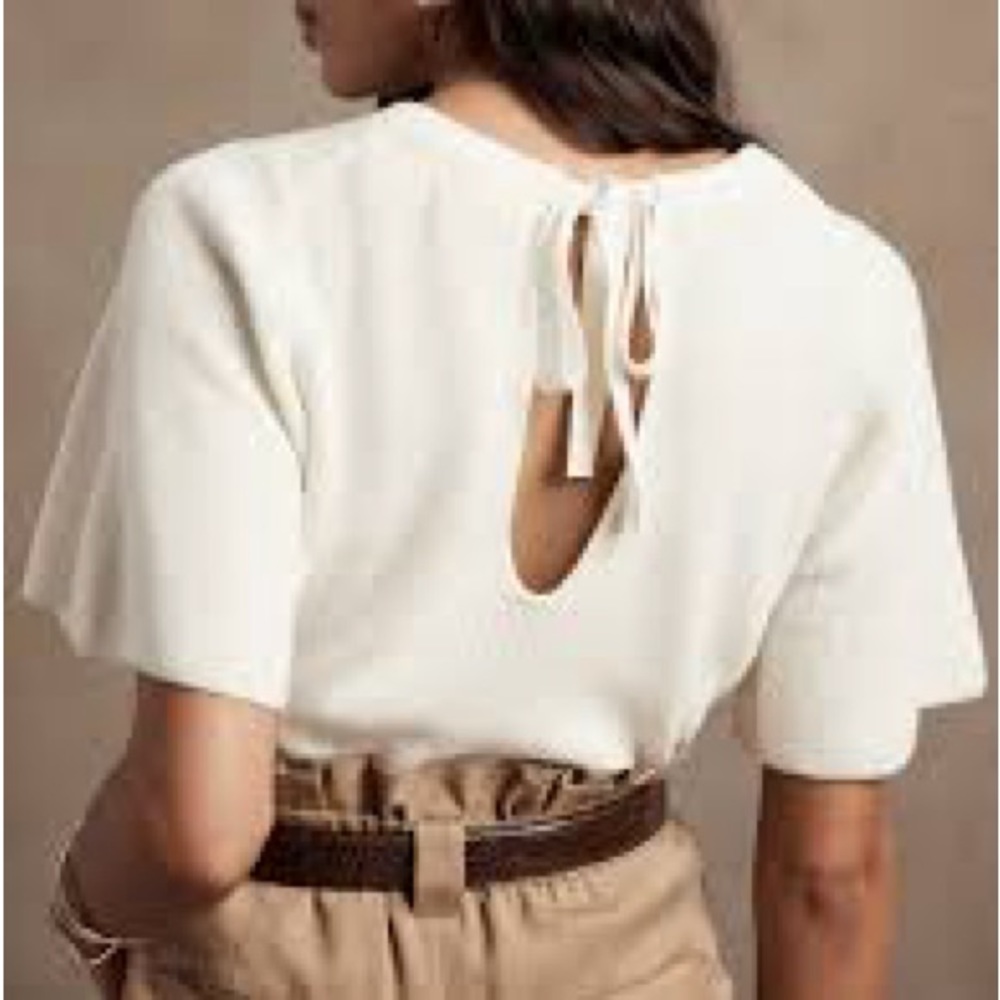 Banana Republic tie back sweater